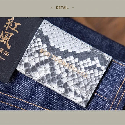 Red Tornado NOIR Year of the Dragon Limited Edition Jeans 14oz Natural Indigo Selvedge Denim Pants