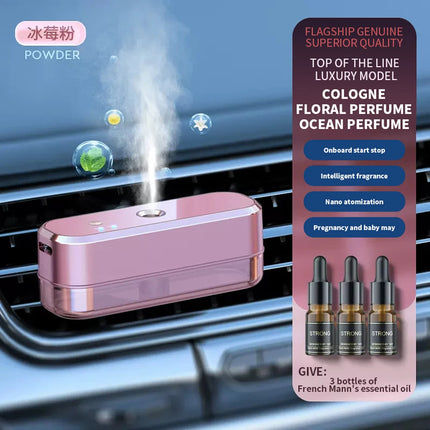 Car Air Fresheners Fragrance Smell Good Perfume Dashboard Scent Aromatherapy Diffuser Decor Interior Accessories For Cars Woman