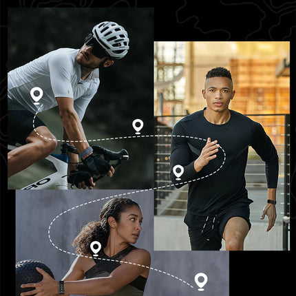 Smart Wristband Wearable Fitness Multi-Sport All-Day Automatic Continuous Monitoring Health Data Improve Sleep Stress Wellness