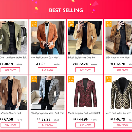 Brand Men's Casual Blazer 2025 Autumn New Fashion Slim Business Suit Coat Gentleman High-quality Men's Clothing Homme M~5XL