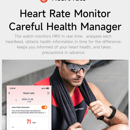 Smart Wristband Wearable Fitness Multi-Sport All-Day Automatic Continuous Monitoring Health Data Improve Sleep Stress Wellness