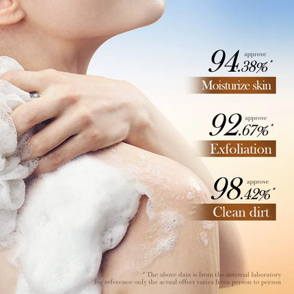 Savon nettoyant exfoliant à l'avoine biologique naturel Savon nettoyant en profondeur pour le corps et le visage fait à la main Éclaircit la peau sensible Rétrécit les pores