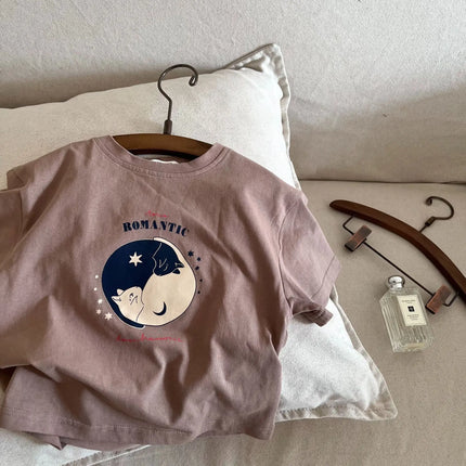 Children's Clothing T-Shirt Kids Clothes Boys Girls Summer Cartoon Tops Short Sleeve Clothes  Cotton Baby Clothing