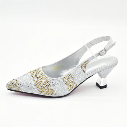 Designer Shoe and Bag Sets From Italy Original Italian Shoes and Bag Set for Women Wedding Shoes for Women Bride Party Pumps