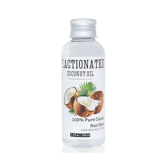 Natural Organic Coconut Oil 100% Organic Castor Oil Moisturizing Deep Relaxation Body Face Massage Essential Oil Skin Care 100ml