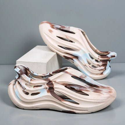 Summer Men Slippers Camouflage Design Sandals Outdoor Clogs Trend Casual Sandals Quick Dry Beach Slippers Comfortable Home Shoes