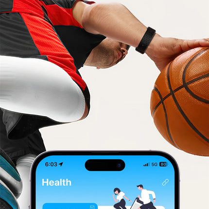 Smart Wristband Wearable Fitness Multi-Sport All-Day Automatic Continuous Monitoring Health Data Improve Sleep Stress Wellness