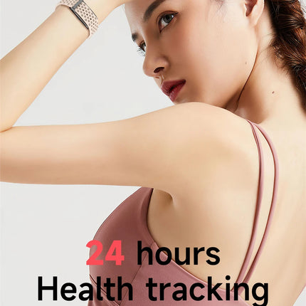 Smart Wristband Wearable Fitness Multi-Sport All-Day Automatic Continuous Monitoring Health Data Improve Sleep Stress Wellness