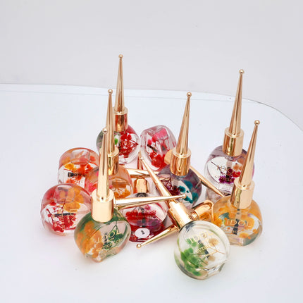 IDOL COLOR Nail & Cuticle Oil, Softens Cuticles, Fixes Dryness & Roughness,  Nail Care Essentials | Elegant Packaging