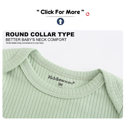 4PCS/Lot Summer Unisex Baby Boy Girl Bodysuits Short Sleeve Infant Onesies First Christmas Baby Clothes