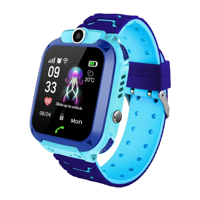 All-in-One Kids Smartwatch – GPS Tracker, Touchscreen Camera, Games & SOS Call – Birthday Gift for Boys & Girls