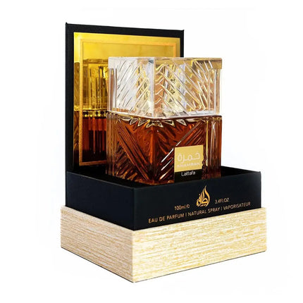 100ML Lattafa Khamrah Qahwa 3.4 Oz Eau De Toilette For Men And Women Perfume Middle East Arab Dubai Perfume