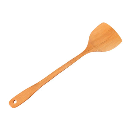 Spatule de cuisine en bois, cuillère à riz, accessoires, spatule en bois, ustensile de cuisine pour dessert, cuisine à domicile, soupe