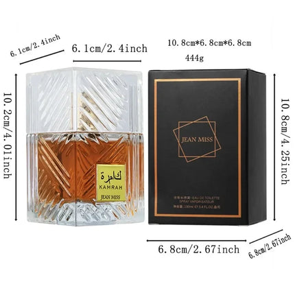 100ml Original Men and Women Perfume Light Fragrance Dubai Arabian Charm Woody Cologne Long-Lasting Fragrance For Dating