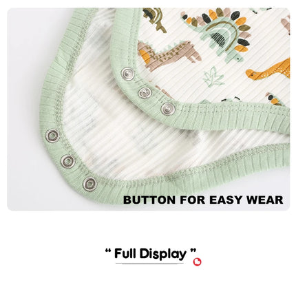 4PCS/Lot Summer Unisex Baby Boy Girl Bodysuits Short Sleeve Infant Onesies First Christmas Baby Clothes