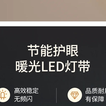 Luxury Wall Art With Built-in Clock Modern Living Room Decor 3D Wall Lamp Creative Sofa Background Painting Home Wall Decor