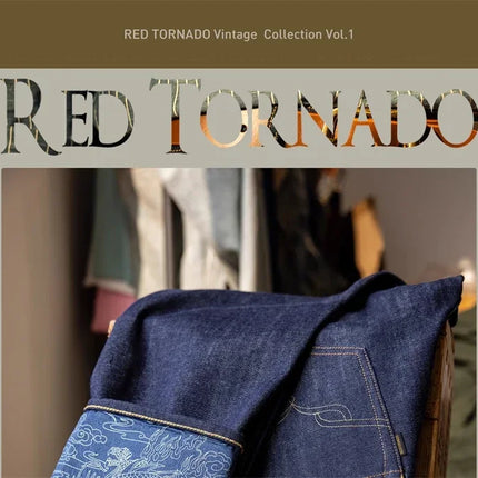 Red Tornado NOIR Year of the Dragon Limited Edition Jeans 14oz Natural Indigo Selvedge Denim Pants