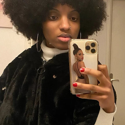 Afro Kinky Curly Wigs Full Machine Cheap Wig Sunlight Human Hair Wigs For Balck Women Remy Brazilian Short Human Wig