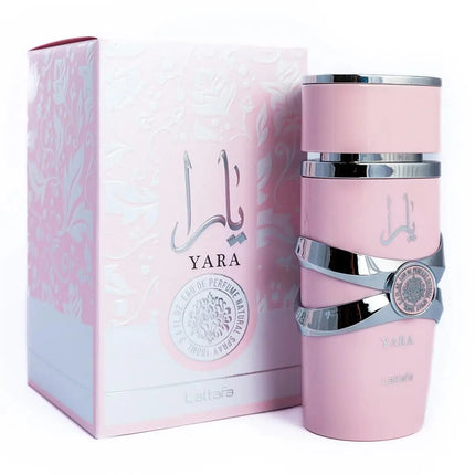 Lattafa Yara Edition For Women Eau de Perfume Spray 3.40 Ounce 100ml Long-Lasting Floral Scent Best Valentine's Day Gif