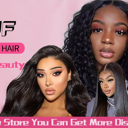 100% Human Hair Wigs With Bangs Body Wave Wig With Bangs Fringe Wigs Full Machine Made Wig 12A Brazilian Natural Remy Human Hair