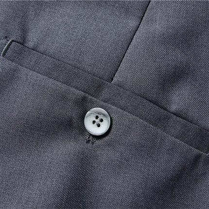 Men's Solid Color Business Suit 2025 High Quality Fashion Banquet Wedding Trend Groom Best Man Single 3/2/1