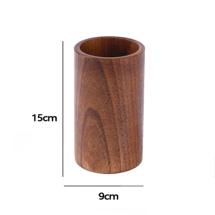 Kitchen Utensil Holder Wooden Chopsticks Storage Holders Kitchen Supplies Drainage Chopstick Cage