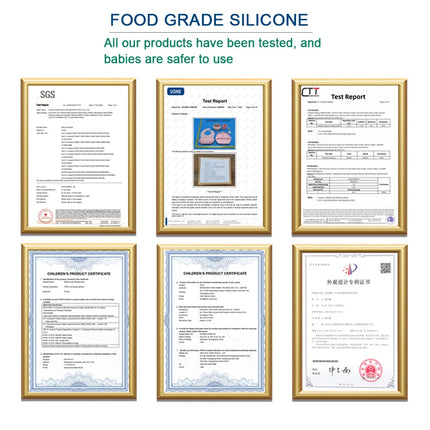 Baby Feeding Plate Sets Suction Bowl Silicone Plate For Kids 6Pcs Children Tableware Personalized Name Dinner Dishes Cups Spoon