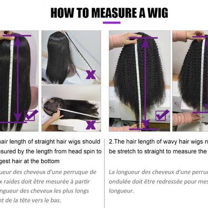 250% Afro Kinky Human Hair Wig With Bangs Machine Made Afro Kinky Curly Wigs For Women Brazilian Glueless Wigs 12“-16“ HairUGo