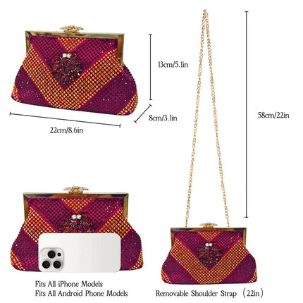 Newest Arrivals Special Design Silver Color African Women Shoes and Bag Set Pointed Toe Pumps for Wedding Party