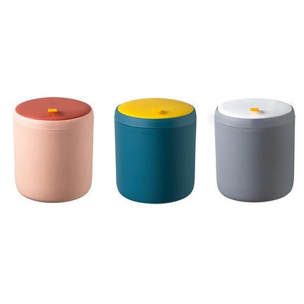 Mini Waste Bin Desktop Office Trash Can Home Garbage Basket Table Plastic Organizer Office Supplies Dustbins Sundries Barrel Box