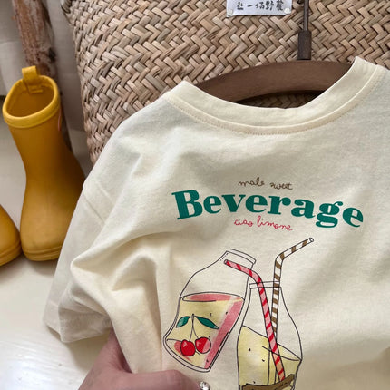 Children's Clothing T-Shirt Kids Clothes Boys Girls Summer Cartoon Tops Short Sleeve Clothes  Cotton Baby Clothing