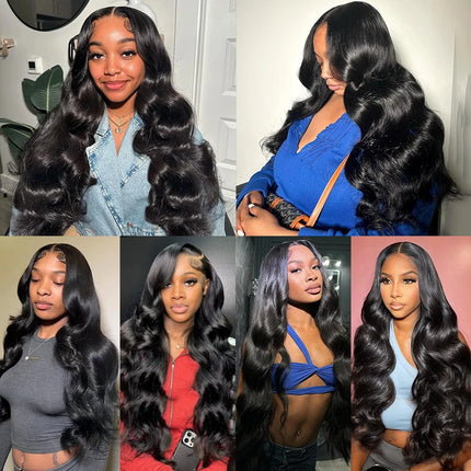 Body Wave 16A Curly 30 40 Inch 100% Human Hair Bundles Brazilian 3 4 Bundles Hair Wig Weave Hair Extensions Virgin Hair Raw Wigs
