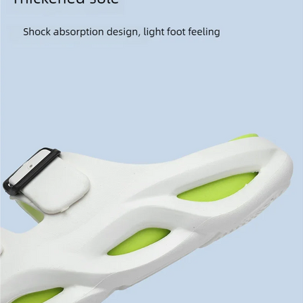 Slippers summer new breathable men's casual outdoor beach shoes classic slippers soft-sole non-slip comfort thick-sole sandals