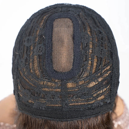 Rebecca Human Hair Wigs For Women Straight Bob Peruvian Hair Wigs Omber Blonde Brown Colored 3x1 Part Lace Wigs Real Woman Wigs