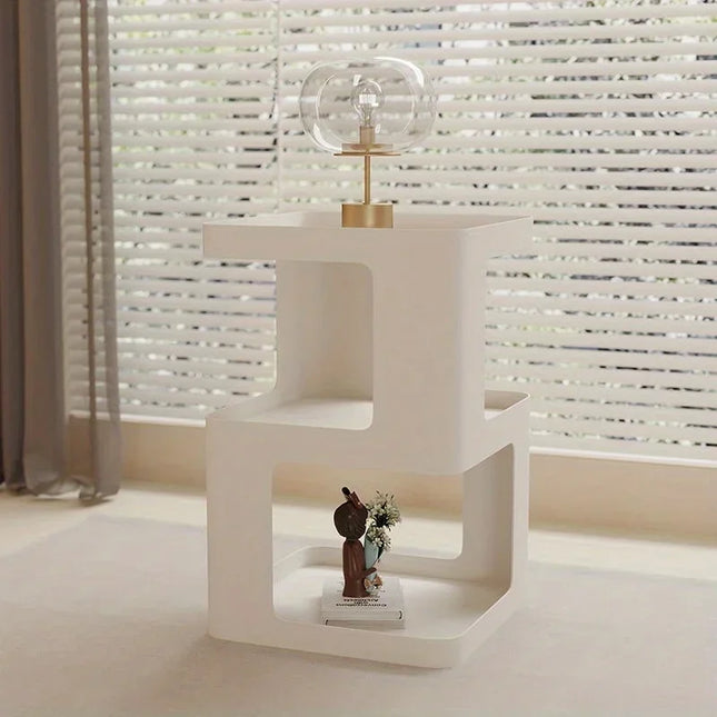 small bedside cabinet, luxurious and simple modern coffee table, a few sides, Nordic creative living room, a few corners.