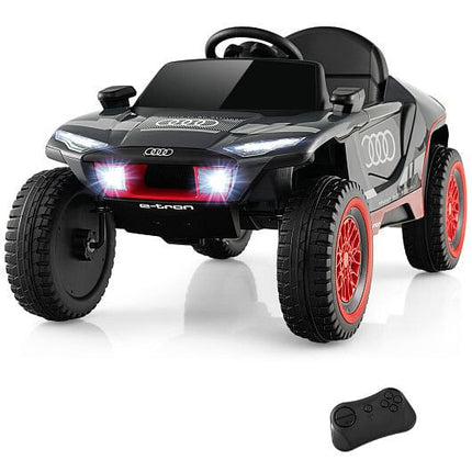 Licensed Audi Kids Ride On E-tron Racing Car-Gray-2
