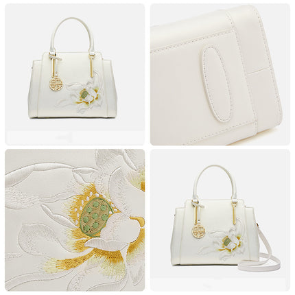 Legacy Bloom: High-End Handbag with Purposeful Elegance