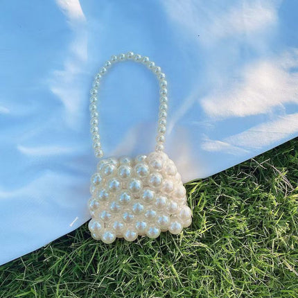 Elegant Imitation Pearl Handbag – Chic, Lightweight & Versatile