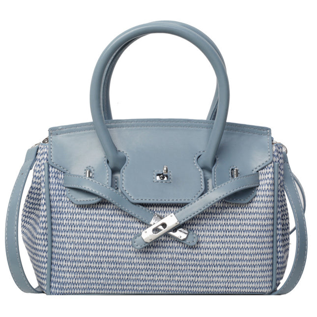 Riviera Bloom: French Straw Crossbody – Summer Edition