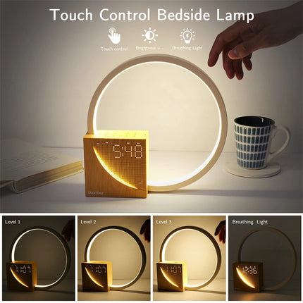 Bedside Touch Lamp With Natural Sounds