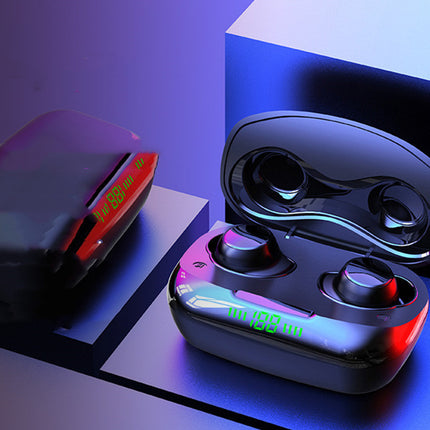 Bluetooth Headset Sports To Work Earbuds Running Binaural