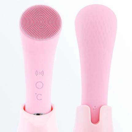 Silicone Face Cleansing Brush Facial Cleansing Brush Electric Facial Brush Vibration Heating