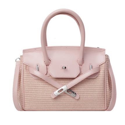 Riviera Bloom: French Straw Crossbody – Summer Edition